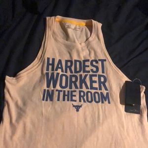 Project Rock Hardest Worker In The Room Tank Top